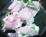 鶏胸肉ポテトサラダ巻作り方4写真