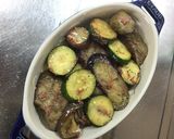 ズッキーニとナスとコンビーフのチーズ焼き作り方5写真