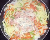 豚肉の彩りオイスター野菜炒め作り方2写真