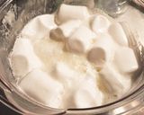 レンチン♪カシス味クリームチーズプリン作り方2写真