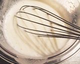 レンチン♪カシス味クリームチーズプリン作り方3写真