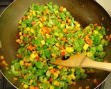カレールーで☆色鮮やかなドライカレー作り方4写真