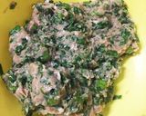 ニラたっぷり♡肉汁じゅわぁ～ニラしそ餃子作り方3写真