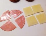 魚河岸あげでサクッとハムチーズカツ☆作り方2写真