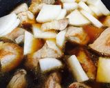 豚バラブロックと大根の甘醤油煮作り方3写真
