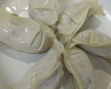 まるで羽根つき♪パリッパリピザ餃子作り方1写真