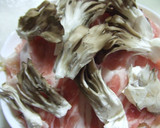 豚しゃぶ肉・もやしと舞茸の重ね蒸し作り方2写真