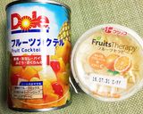 フルーツ缶とフルーツゼリーで簡単デザート作り方1写真