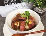 ジップロックde美味しいローストビーフ丼作り方11写真