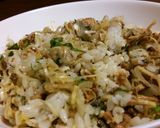 缶詰めイワシのっけご飯。作り方7写真