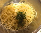簡単★しらす.おくら.しその和風パスタ作り方2写真