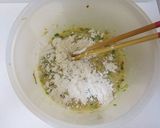 長いもとネギのフワフワ焼き♪作り方3写真