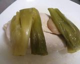 レンジでしっとり♪胡麻ダレの蒸し鶏サラダ作り方2写真