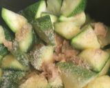 簡単♪ズッキーニとツナ缶の炒め煮作り方3写真