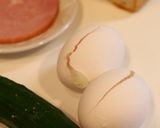 冷凍卵でホットサンド。作り方1写真