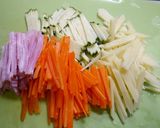 簡単！ポテトとズッキーニのオムレツ作り方1写真