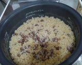 炊飯器で寝かせ玄米【四合】小豆ver.作り方4写真