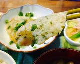 山芋の梅入り磯辺焼き作り方3写真