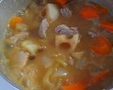 作り置きにも簡単和食♪蓮根と豚肉の味噌煮作り方8写真