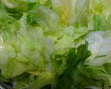白だしで！レタスとキュウリもやしのスープ作り方3写真