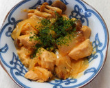 鶏むね肉としめじの簡単オイスターマヨ炒め作り方7写真