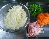 じゃがいもとピーマンの炒めもの作り方1写真