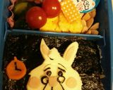 キャラ弁⭐不思議の国のアリス⭐うさぎ作り方5写真