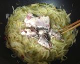 ちょー簡単！フライパンで鯖缶トマトパスタ作り方3写真
