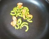 ゴーヤとウインナーのカレー炒め☆お弁当に作り方4写真
