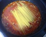 ちょー簡単！フライパンで鯖缶トマトパスタ作り方7写真
