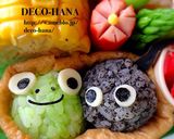 紫陽花とカエル親子のオープンいなり作り方6写真