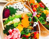 お弁当にピーマン&パプリカのベーコン巻き作り方3写真