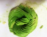 アボカドをお花みたいに♪切って丸める方法作り方11写真