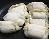 バジルチーズ餃子作り方2写真