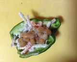 ピーマンのごぼうサラダ&納豆詰め作り方2写真