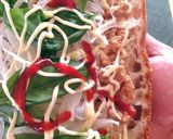 フランスパン de サンドイッチ作り方8写真
