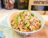 枝豆と塩昆布の混ぜご飯。作り方1写真