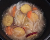 さつまいもと野菜のミルクスープ作り方4写真