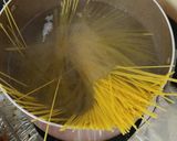 ☆きゃべつと小えびと豚挽き肉のパスタ☆作り方8写真