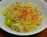 ☆きゃべつと小えびと豚挽き肉のパスタ☆作り方15写真