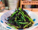 ひじきとほうれん草の和風炒め。作り方5写真