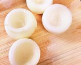ふんわり味噌風味♪新玉ねぎの肉詰めスープ作り方2写真