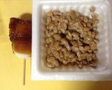 絶品！みたらし団子&納豆のピザ作り方1写真