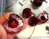 お砂糖なしアボカドチェリーの低糖質アイス作り方4写真
