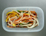 野菜たっぷり☆魚河岸あげ®の南蛮漬け。作り方3写真