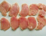 簡単節約☆鶏胸肉で焼肉。作り方2写真
