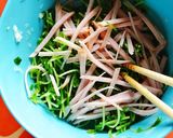 サッと1品＊豆苗の中華風前菜作り方4写真