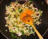 簡単!ランチにカレー風味そば飯!作り方2写真