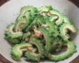 ゴーヤ木の実（胡桃アーモンド等）味噌和え作り方6写真