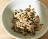 にゃんこと一緒に、豚肉と舞茸炒め作り方3写真